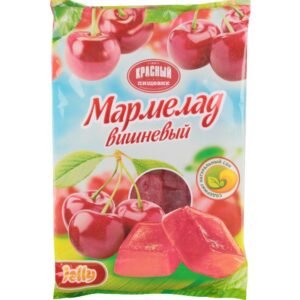 Cherry fruit jelly candies
