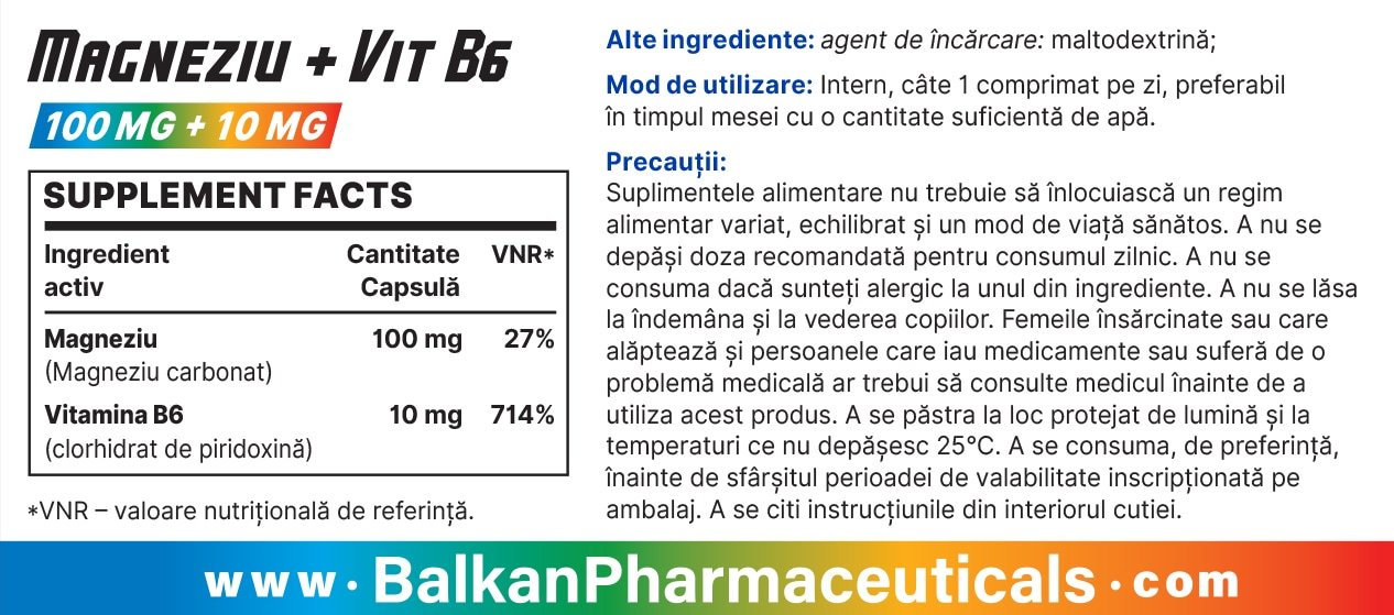 MAGNESIUM+VIT. B6 - Image 2